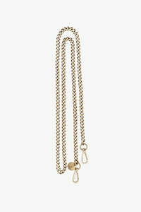 Antler Chain Bag Strap in Tarnished Gold