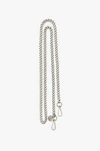 Antler Chain Bag Strap in Gunmetal