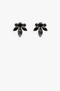 Antler Clarice Earring in Black