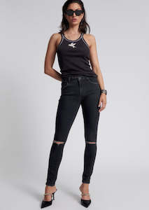 One Teaspoon Black Stretch Freebirds Jean