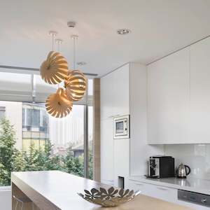 Electric light fittings: Nautilus Pendant Light