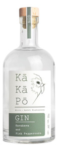 Kakapo Distillery - Kawakawa & Pink Peppercorn Gin 42% 700ml