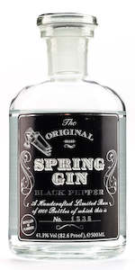 Spring Gin Black Pepper 41.3% 500ml