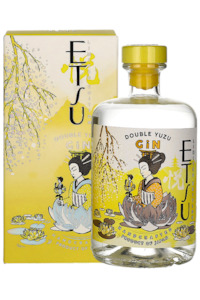 Etsu Double Yuzu Japanese Gin 43% 700ml