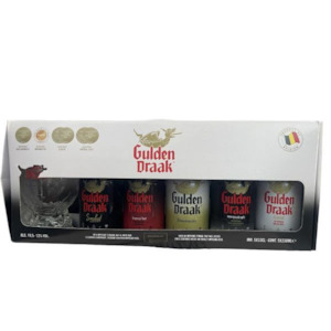 Gulden Draak 5x330ml & Glass Gift Set