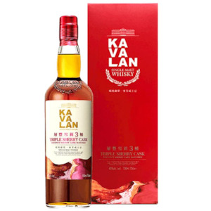 Kavalan Triple Sherry Single Malt 40% 700ml