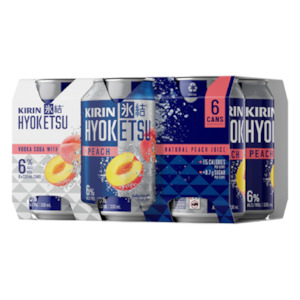 Kirin Hyoketsu Peach 330ml Can 6 Pack