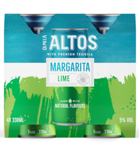 Liquor store: Altos Lime Margarita 4 pack