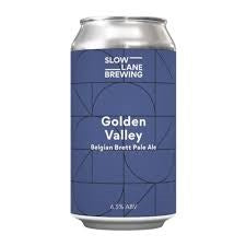 Liquor store: Slow Lane Brewing Golden Valley Belgian Brett Pale Ale 375ml