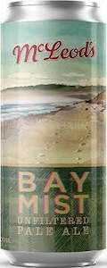 McLeod's Bay Mist Unfiltered Pale Ale 440ml