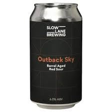 Slow Lane Brewing Outback Sky Barrel Aged Red Sour 375ml