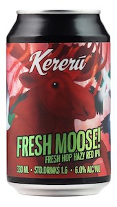 KERERU FRESH HOP MOOSE MAYBE! HAZY RED IPA 440ML