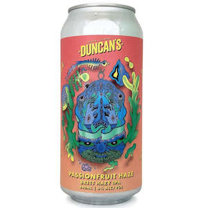 Duncan's Passionfruit Hazy Brett Hazy IPA 440ml