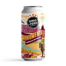 Sprig & Fern Brewery Monumental American Brown Ale 440ml