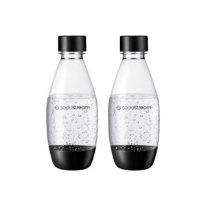 Dishwasher Safe - 500ml Black Fuse Bottle Twin Pack