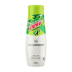 Sodastream X Pepsi: Mt Dew Syrup