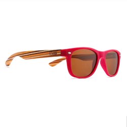 (b2b) LITTLE AVALON - AUSTRALIAN LITTLE SOEK KIDS Wooden Sunnies l Age 7-10 - wh…