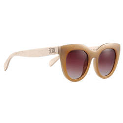 MILLA CARAMEL l Caramel Frame l Graduated Brown Lens l White Maple Arms (NO GST)…