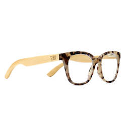 BLUE LIGHT READER - LILA GRACE IVORY TORTOISE  +1  ( no GST ) RRP $75.99