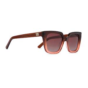 (b2b) HARPER Ombre Brown - 100% Plant Based Frame l Brown Graduated Polarised Lens RRP $130