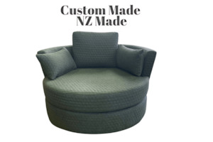 Swivel Armchair - NZ Made