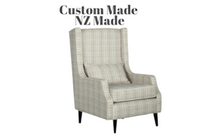 King Chair in NZ - High Back Armchair for Style & Comfort