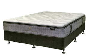 Sleepmax Pocket Spring Mattress with Pillow Top & Base - Free Delivery Auckland Metro Area