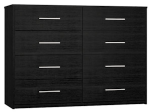 Direct: Lowboy - Dresser - 8 Drawer – Sahara