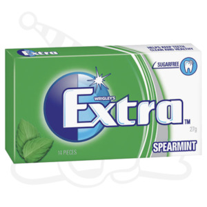 Products: Extra Spearmint Gum