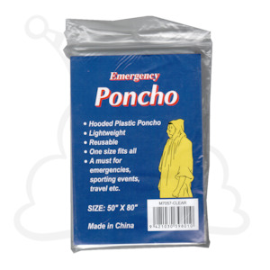 Clear Poncho