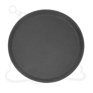 Non-Slip Round Plastic Tray