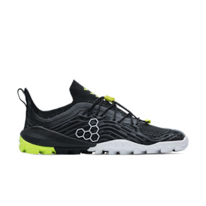 Vivobarefoot Hydra Esc Mens Obsidian/Safety Yellow