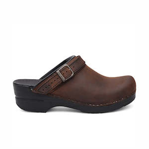 Dansko: Dansko Ingrid Antique Brown / Black