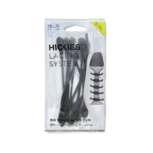 Hickies Kids Lacing System Black