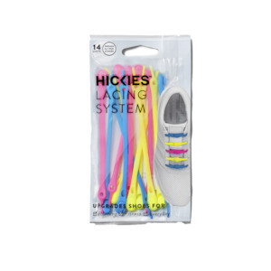 Hickies 2.0 Lacing System Neon Multi