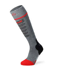 Lenz 5.1 Heated Merino Compression Sock Toe Cap Slim