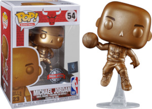 Michael Jordan POP! Vinyl Figure - Bulls Bronze