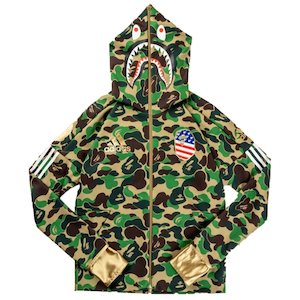 BAPE x Adidas SB Shark Hoodie