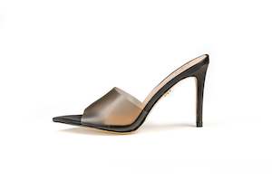 Court Mule Heel Black