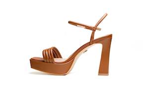 Bianca Platform Sandal Tan