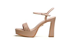 Bianca Platform Sandal Nude