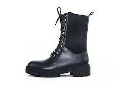 Ronny Combat Boot  Black