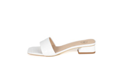 Internet only: Marbella Sandal White