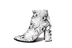 Viper White Ankle Boot