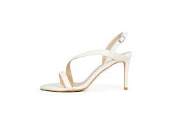 Ariana Strappy Sandal White