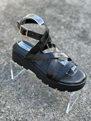 Internet only: Sofia Sandal Black