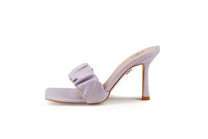 Julia Ruffled Mule Lilac