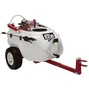 Lawn mower wholesaling: NORTHSTAR 117L TOW BEHIND SPRAYER