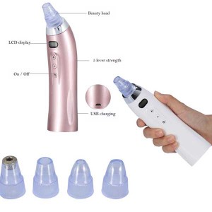 Professional electric vacuum cleaner blackhead removal acne pimple cleaner