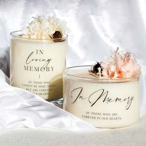 In Loving Memory Candle